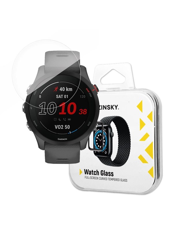 Wozinsky Watch Glass hybrid glass for Garmin Forerunner 255