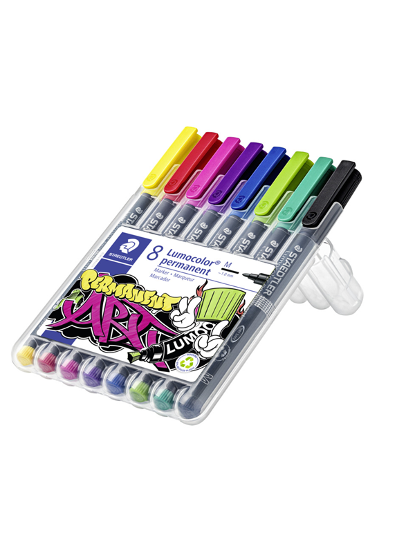 Staedtler Universal pen Lumocolor perm M 8pcs