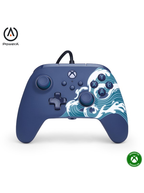 PowerA Advantage Wired Controller for Xbox Series X|S - Aqua Wave