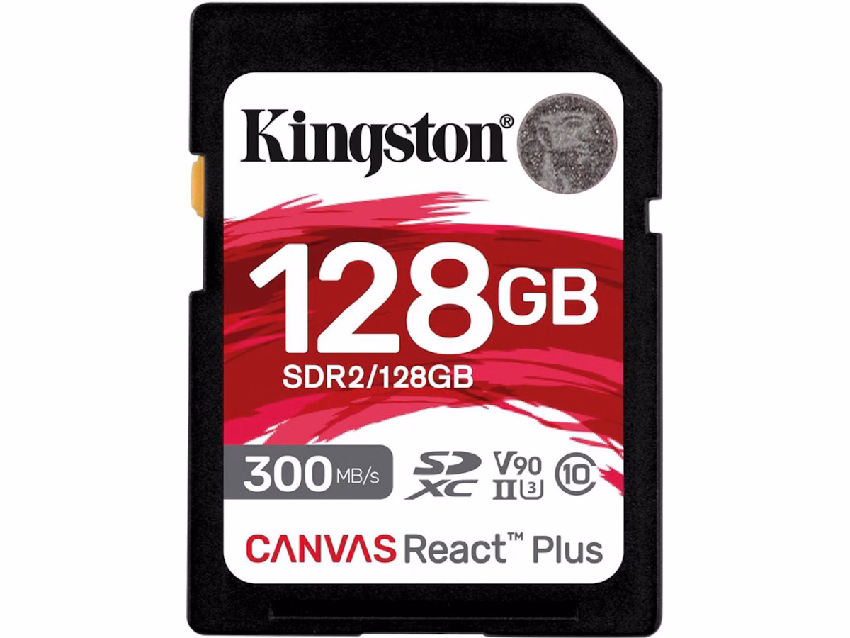 Kingston Canvas React Plus SD 128 GB