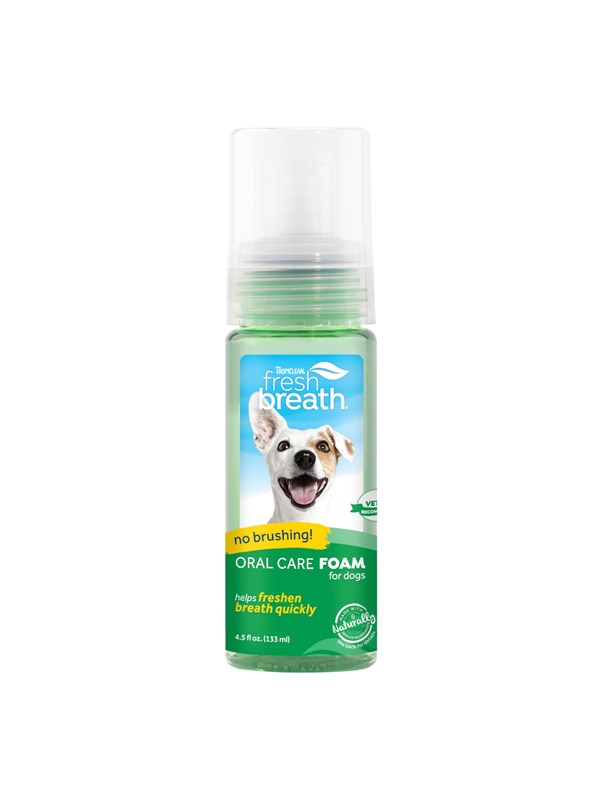 Tropiclean Oral Care Foam for Dogs 133ml