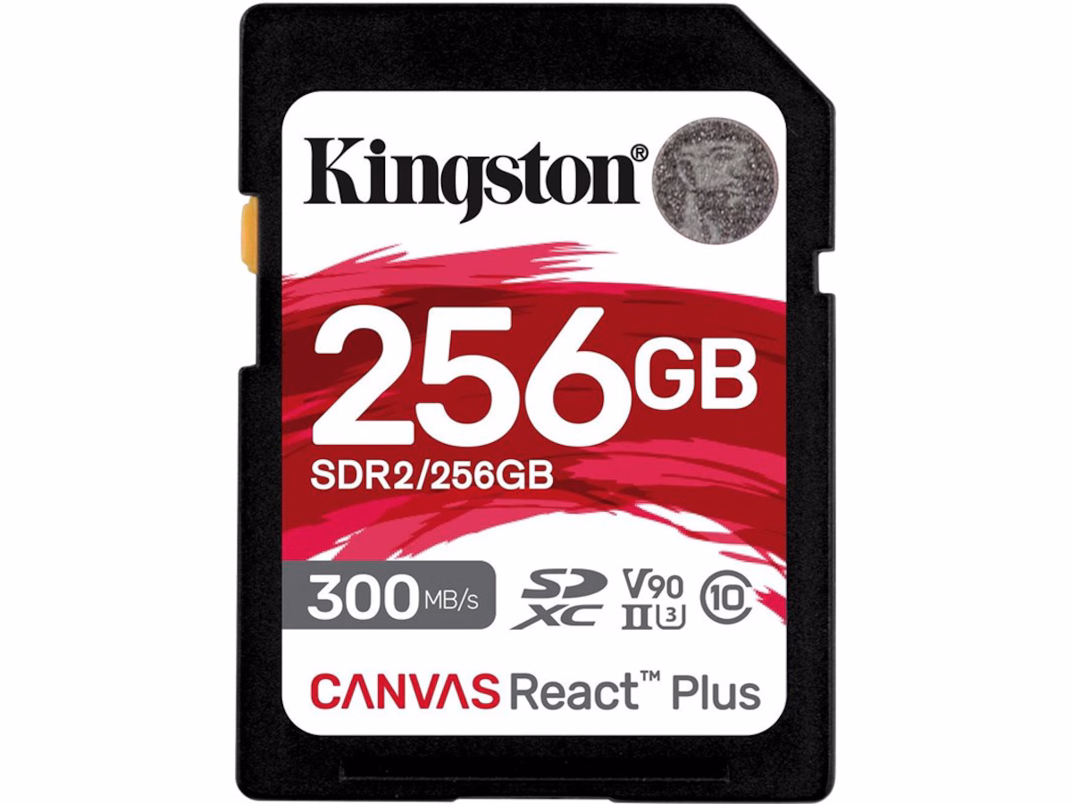 Kingston Canvas React Plus SD 256 GB