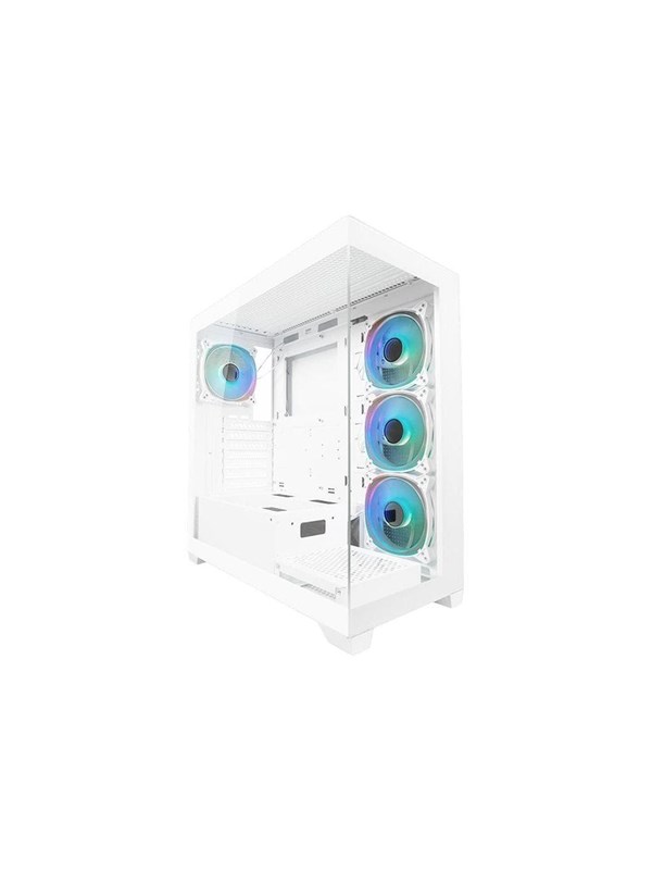 LC Power 715W - midi-tower - ATX - Kabinett - Tower - Hvit