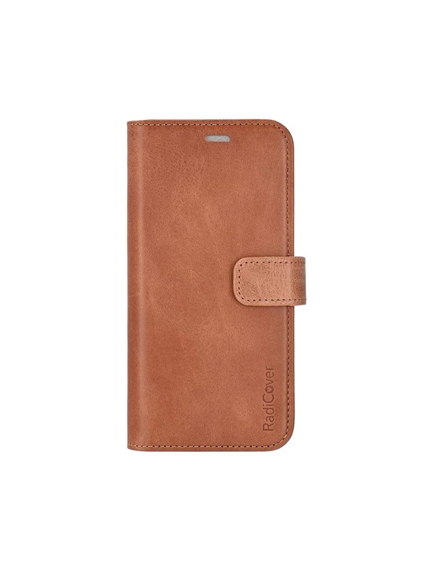 Radicover Wallet Case Radiation Protection 2in1 Brown - iPhone 16 Pro