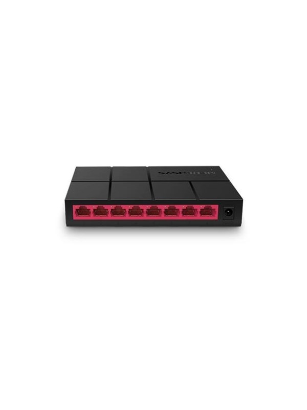 MERCUSYS MS108 8-Port 10/100/1.000 Mbps Desktop Switch