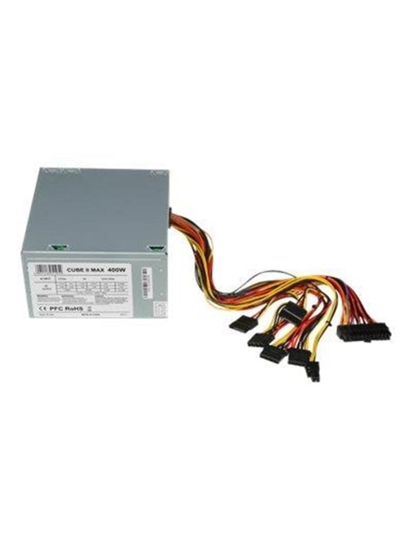 iBOX CUBE II Strømforsyning (PSU) - 400 Watt - 120 mm - ATX 2.2 - 80 Plus