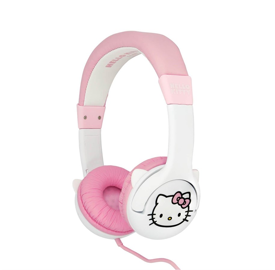 Hello Kitty On-Ear Headphones with Ears 85dB Wired