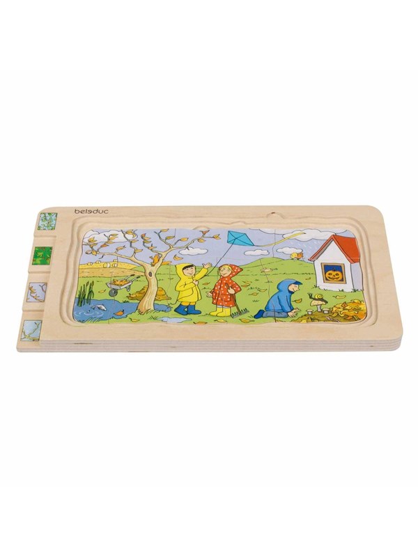 Beleduc Layer Puzzle 4 Seasons Tre