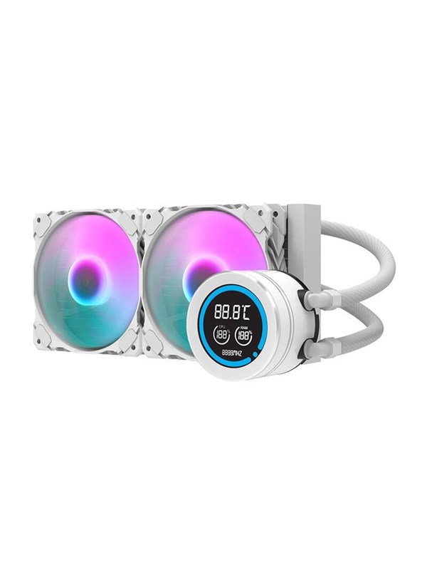 Darkflash Computer Radiator DN-D240 WHITE - CPU Vannkjøling