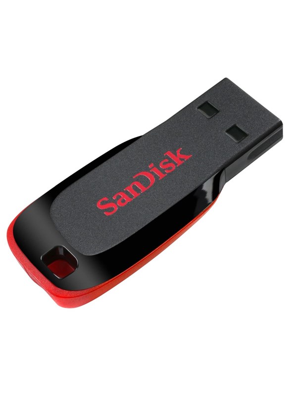 SANDISK Cruzer Blade - Svart - 16GB - Minnepenn