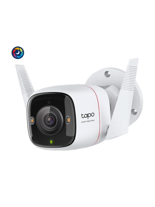 TP-Link Tapo C325WB ColorPro Outdoor Security Wi-Fi Camera