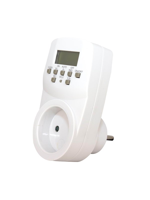 Gripo Indoor digital timer, White