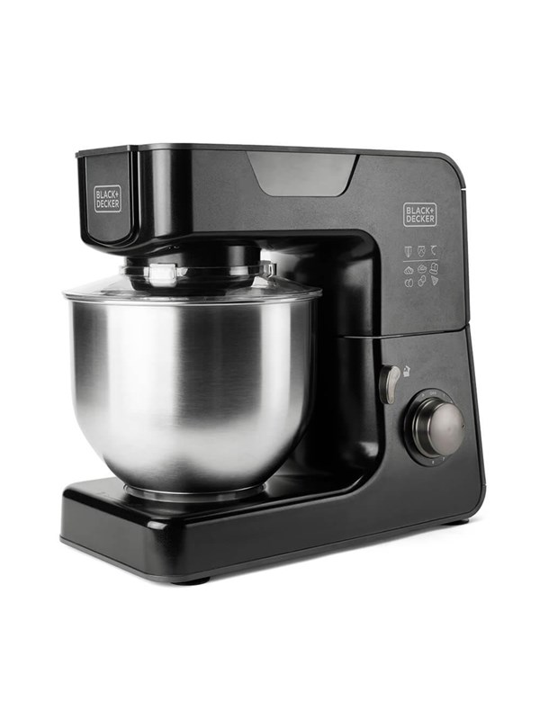 Black &amp; Decker Kjøkkenmaskin Stand Mixer 1000W Black