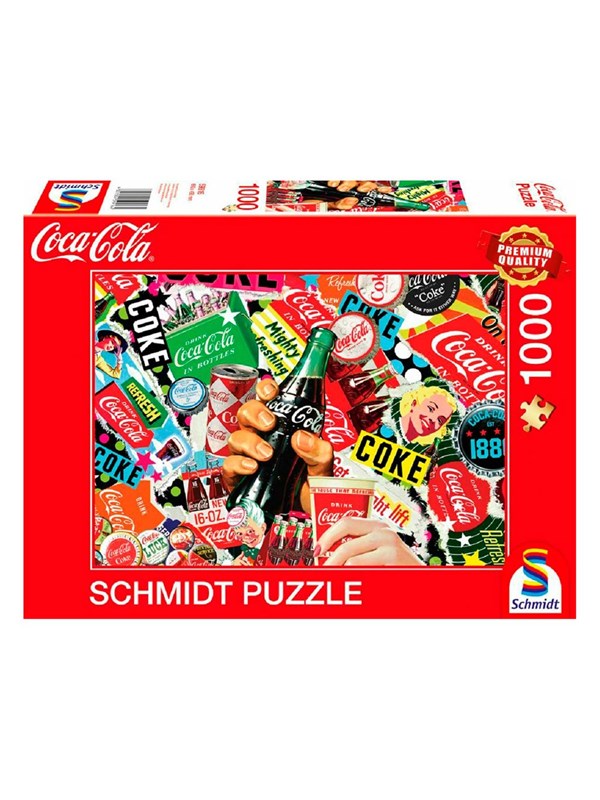 Schmidt Puzzle - Coca Cola is it! (1000 pieces) Gulv