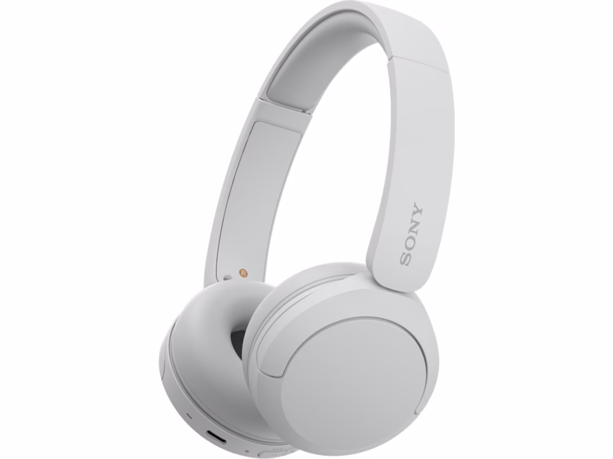 Sony WH-CH520 trådløse hodetelefoner, On-Ear (hvit)