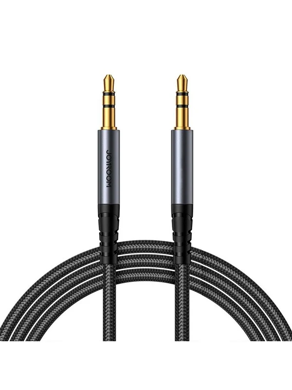 Joyroom stereo audio cable AUX 3.5 mm mini jack 1.2m black (SY-A08)