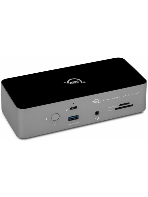 OWC 11-Port Thunderbolt 5 Dock with 11-Port for Mac + Windows USB-hub - 11 porter - Grå