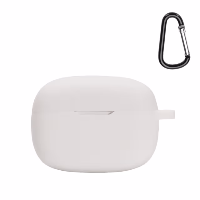 Beskyttende etui til JBL WAVE BEAM Bluetooth-ørepropper Hvit