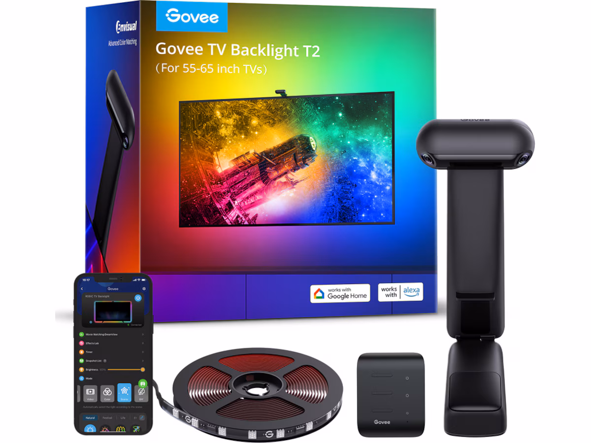 Govee Envisual TV Backlight T2 Dual Camera (55"- 65")