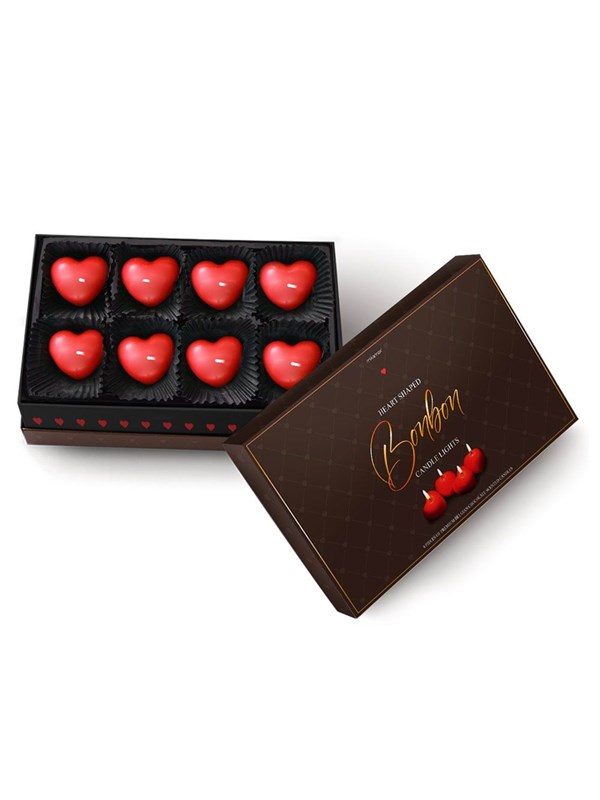 Mikamax Hjerteformede Bonbon-lys