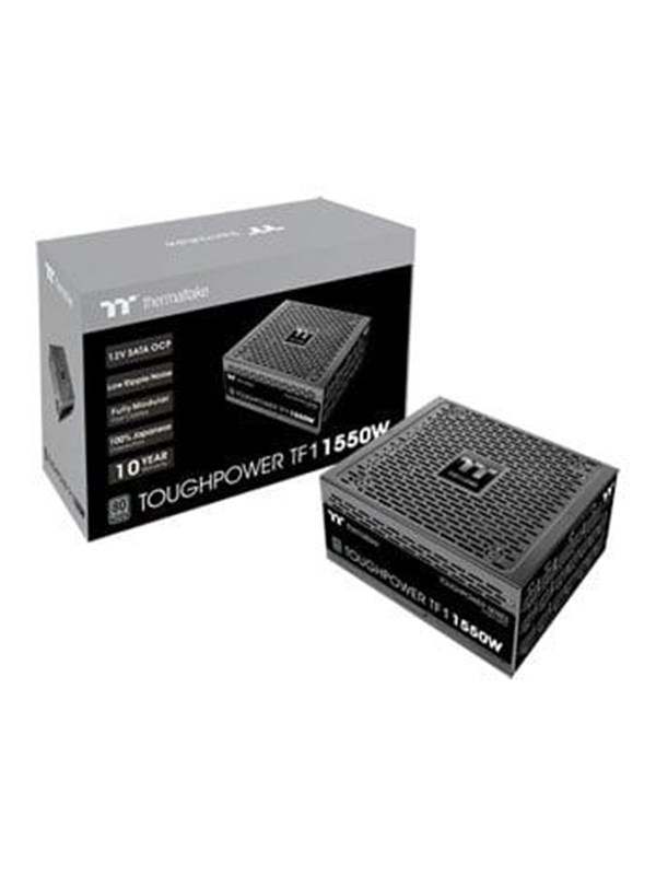 Thermaltake ToughPower PF1 Strømforsyning (PSU) - 1550 watt - 90 mm - ATX - 80 Plus Titanium sertifisert