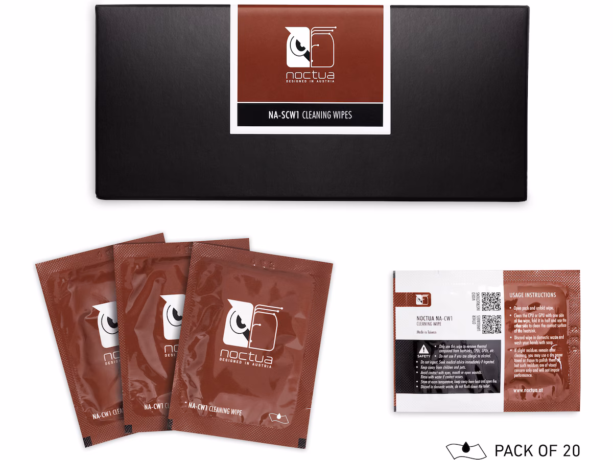 Noctua våtservietter 20-pack