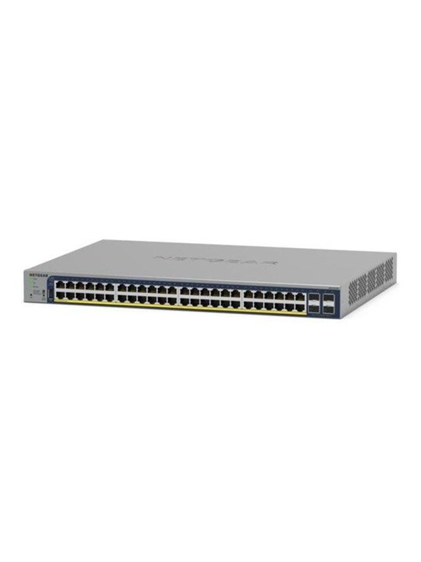 Netgear Smart GS752TPP - v3 - switch - 48 ports - smart - rack-mountable