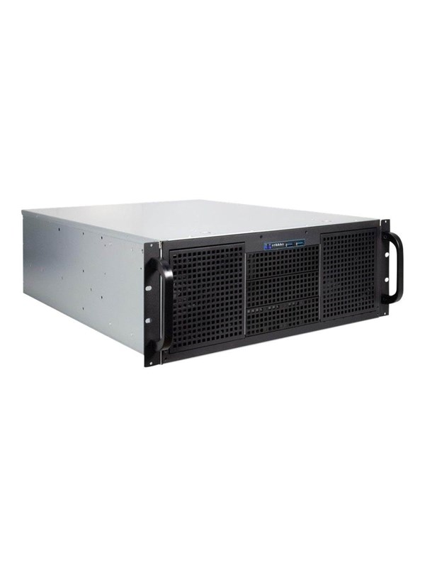 Inter-Tech IPC 4U-40255 - Kabinett - Server (Rack) - Svart