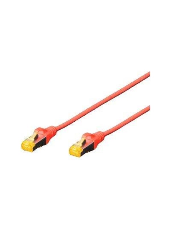 DIGITUS patch cable - 7 m - red - Rød - 7m