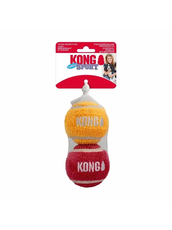 KONG - Sport Softies Ball  2 pack - L -7.6cm