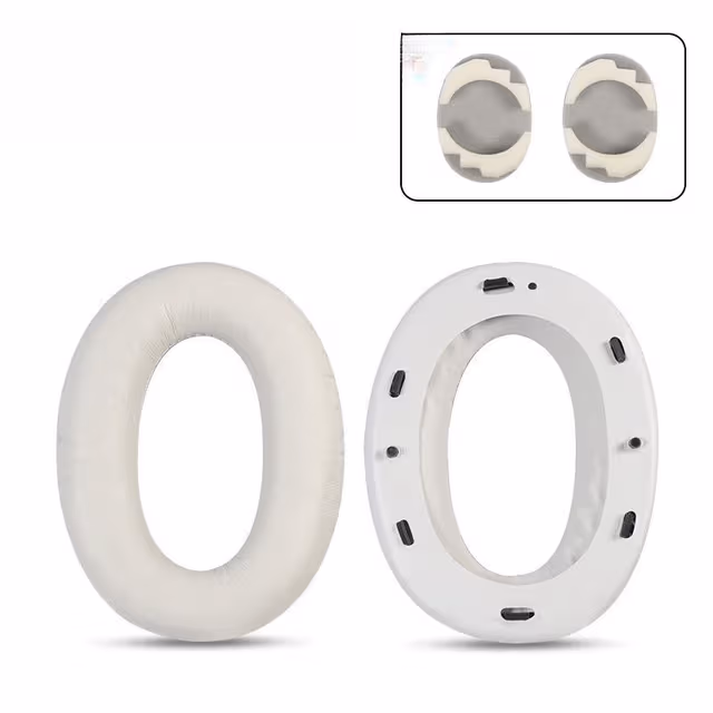 Utskifting av øreputer for Sony MDR-1000X WH-1000XM2 Hvit