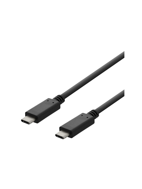 Deltaco USBC-2003 - USB-C cable - 24 pin USB-C to 24 pin USB-C - 3 m