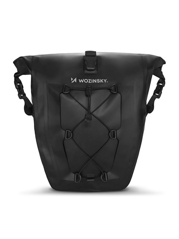 Wozinsky Waterproof Bike Pannier Bag 25L Black (WBB24BK)