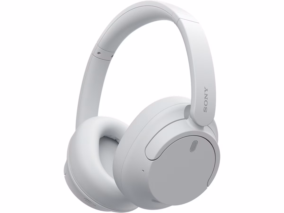 Sony WH-CH720N støydempende trådløse hodetelefoner, Over-Ear (hvit)
