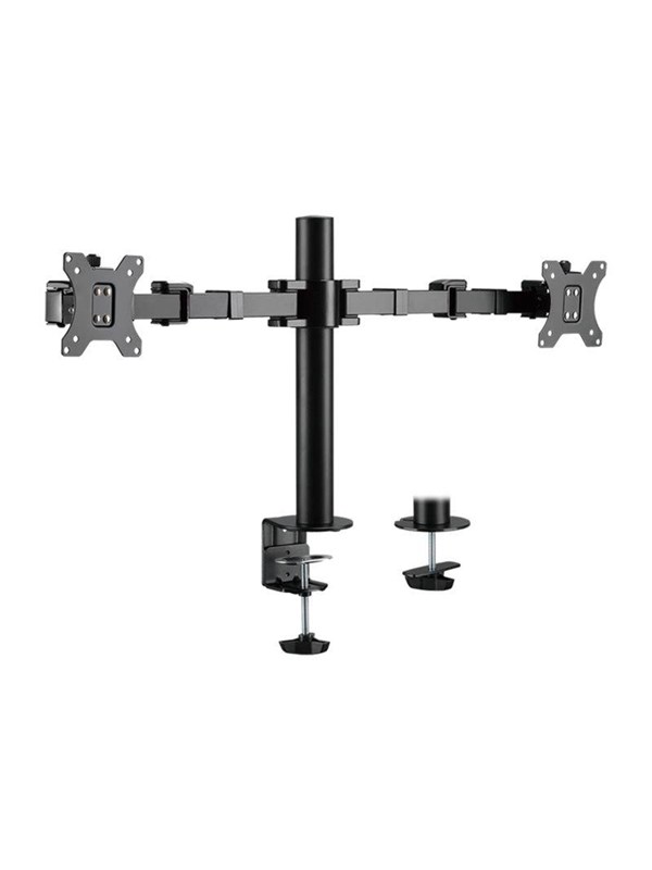 LogiLink Dual monitor mount 17-32" arm length: adjustable
