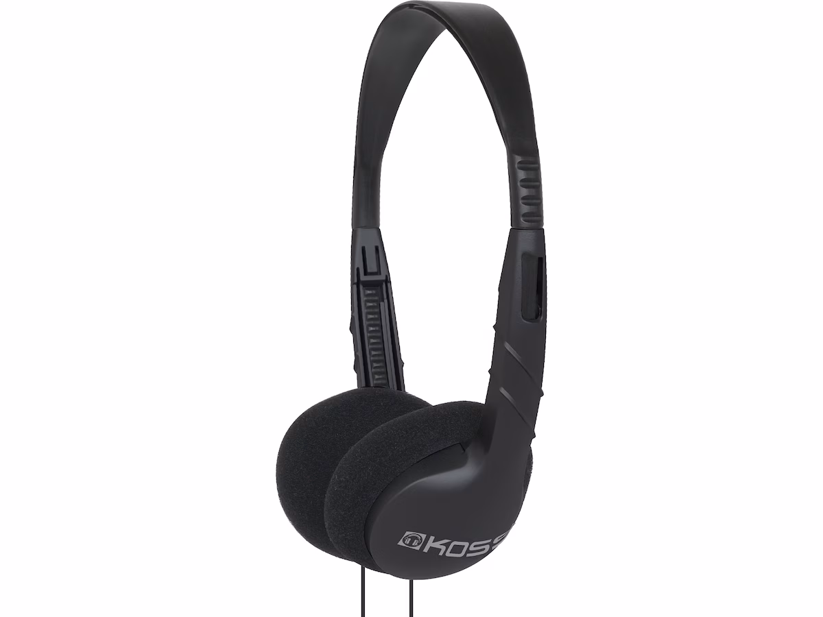 KOSS KPH5 hodetelefoner med ledning, On-Ear (sort)