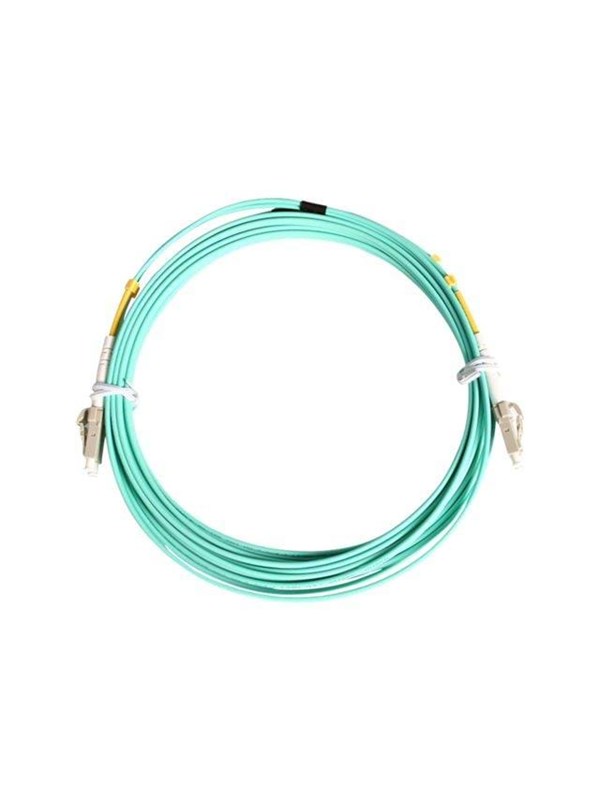 StarTech.com 10Gb Aqua Multimode 50/125 Duplex LSZH Fiber Patch Cable LC-LC