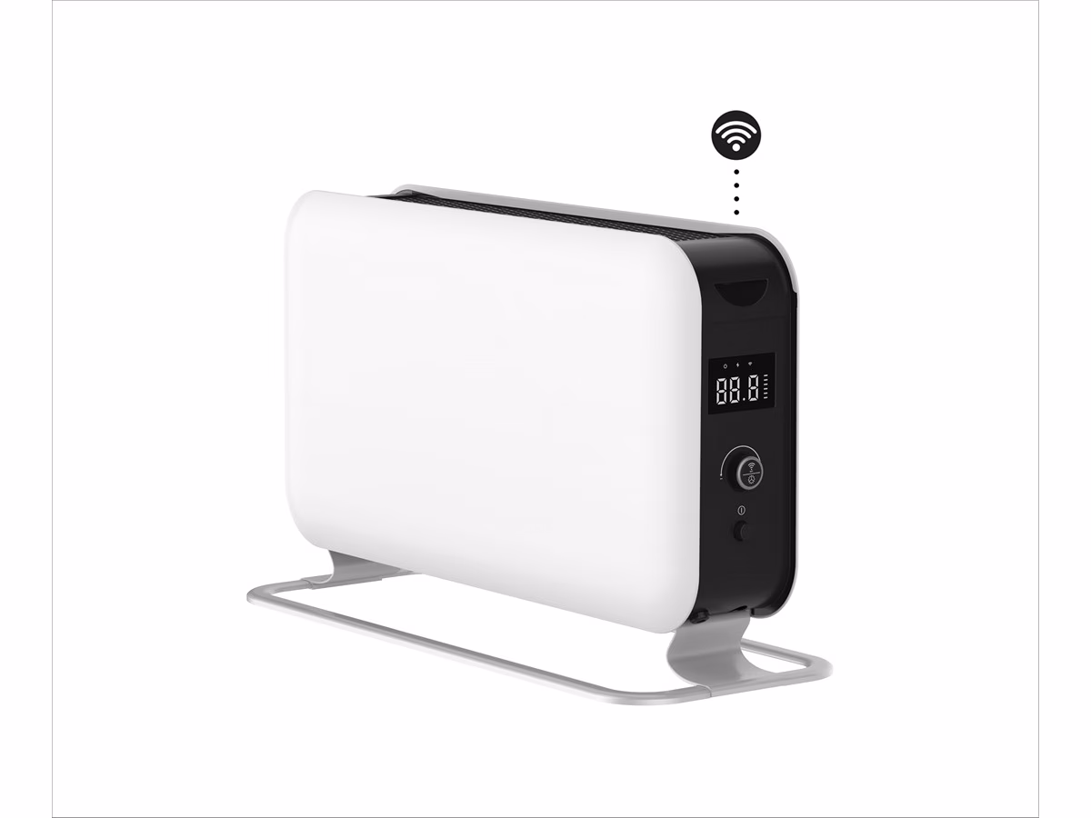 Mill Max WiFi gulvovn 1500W (hvit)