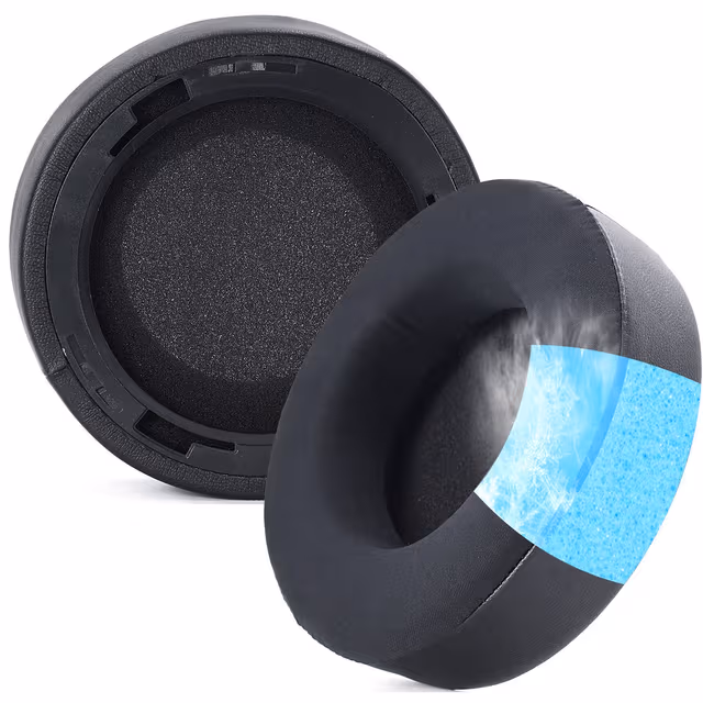 Erstatningsøreputer kompatible med Corsair Virtuoso PRO Wired - Sett med 2