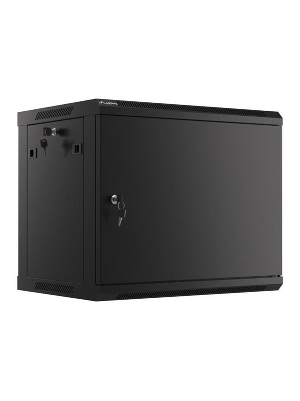 Lanberg WF01-6409-00B - 9U Wall-Mount Rack Cabinet