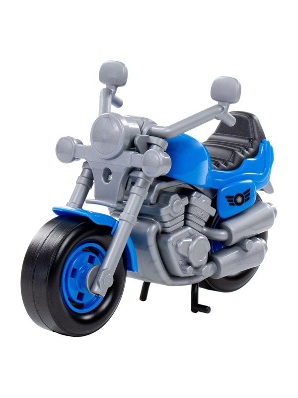 Cavallino Toys - Cavallino Tour Motorcycle Blue 25cm
