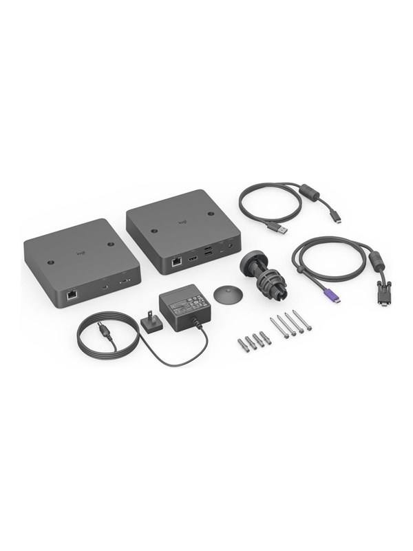 Logitech Extend - video/audio extender - USB-C 10Mb LAN