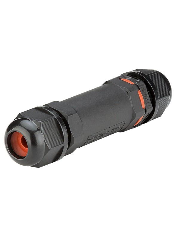 Pro Cable connector 10 cm IP 68 - Svart