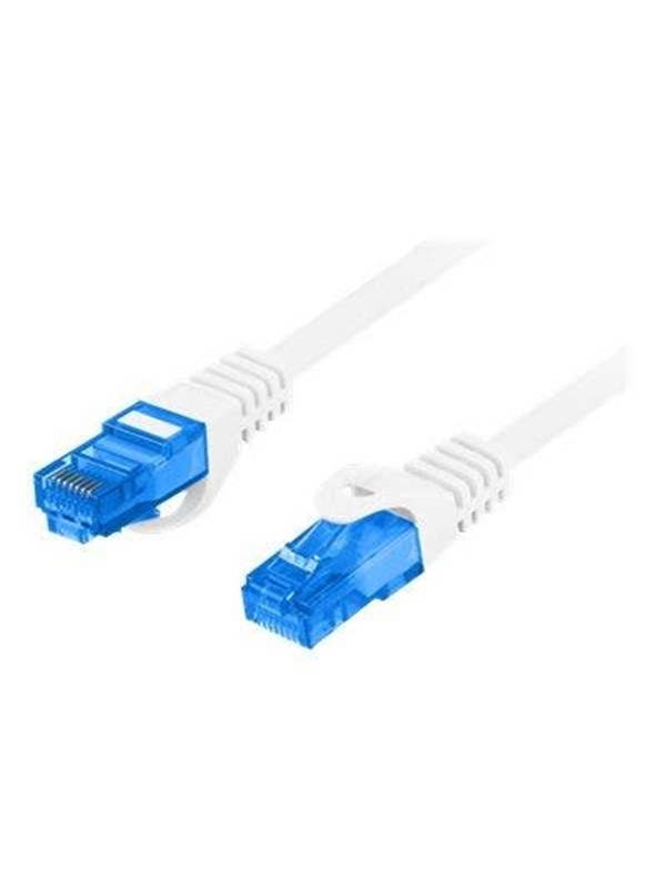 Lanberg patch cable - 2 m - white RAL 9010 - Hvit - 2m