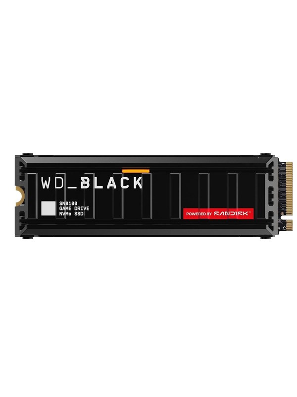 SANDISK WD Black SN8100 SSD - 4TB - M.2 2280 - PCIe 5.0 - Med varmespreder