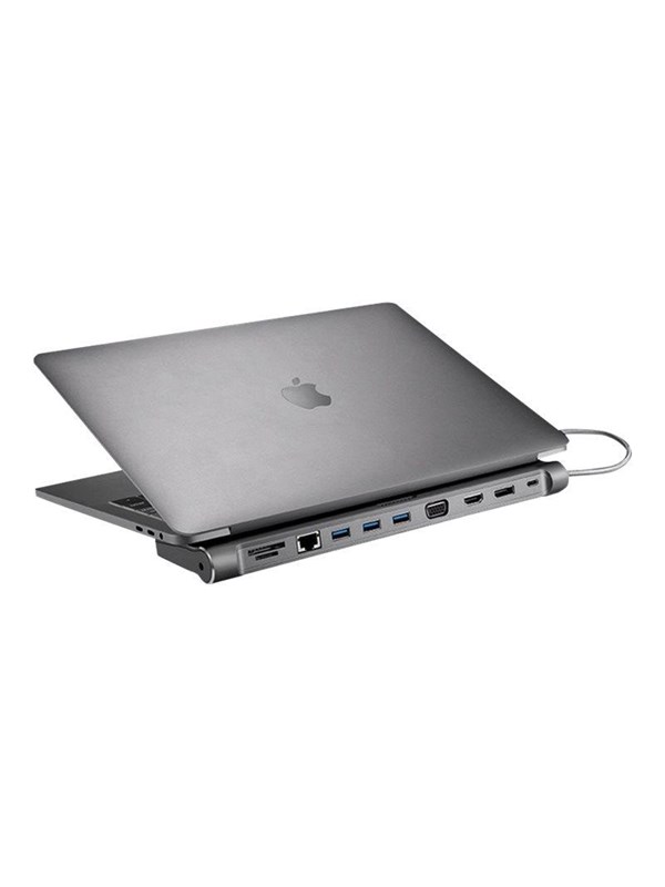 XtremeMac XWH-CDH-13 - docking station - USB-C - VGA HDMI DP - GigE