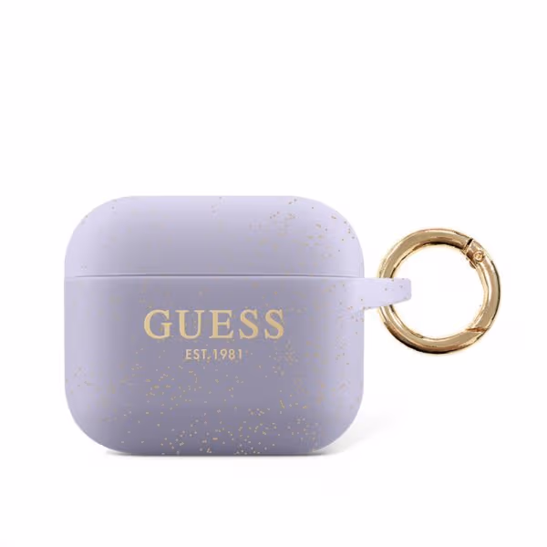Guess AirPods 3 Deksel Printed Logo Violet