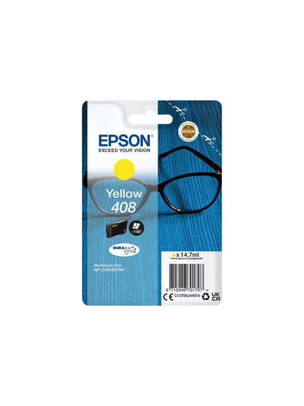 Epson 408 - high capacity - yellow - original - ink cartridge
