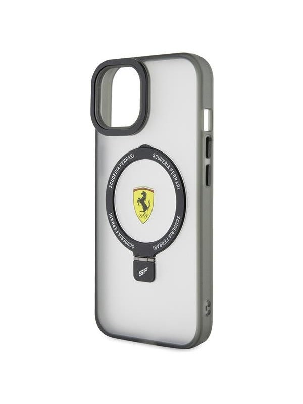 Ferrari Ring Stand 2023 Collection MagSafe Case for iPhone 15 - Clear