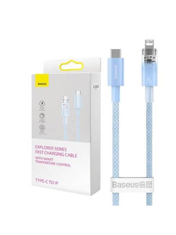 Baseus Fast Charging cable  USB-C to Lightning Explorer Series 1m 20W (blue)